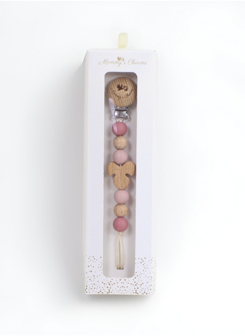 Mommy's Charms Autumn Pacifier Clip  - Image 1