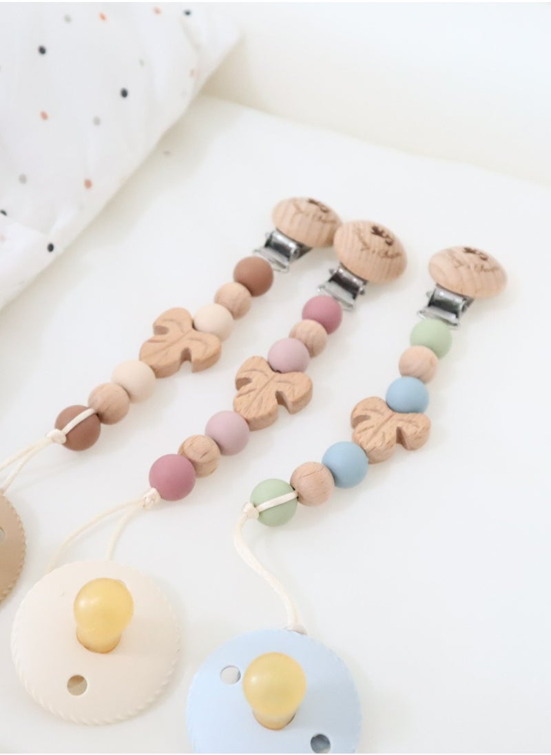 Mommy's Charms Autumn Pacifier Clip  - Image 3