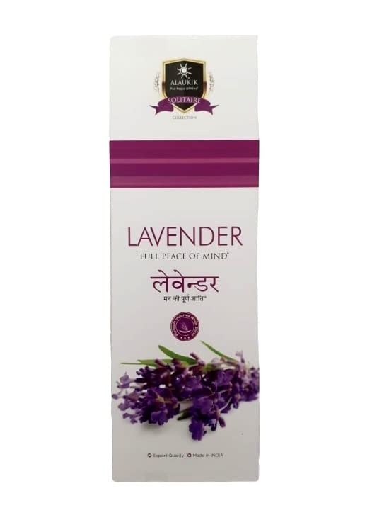 Compatible Aalaukik Solitaire Incense Sticks for Pooja Combo Pack of 5 - Sweet Rose, Marigold, Lavender, Mogra, Dutch Rose (90 GMS x 5=450 GMS) | Approx 55 Sticks per Pouch  - Image 4