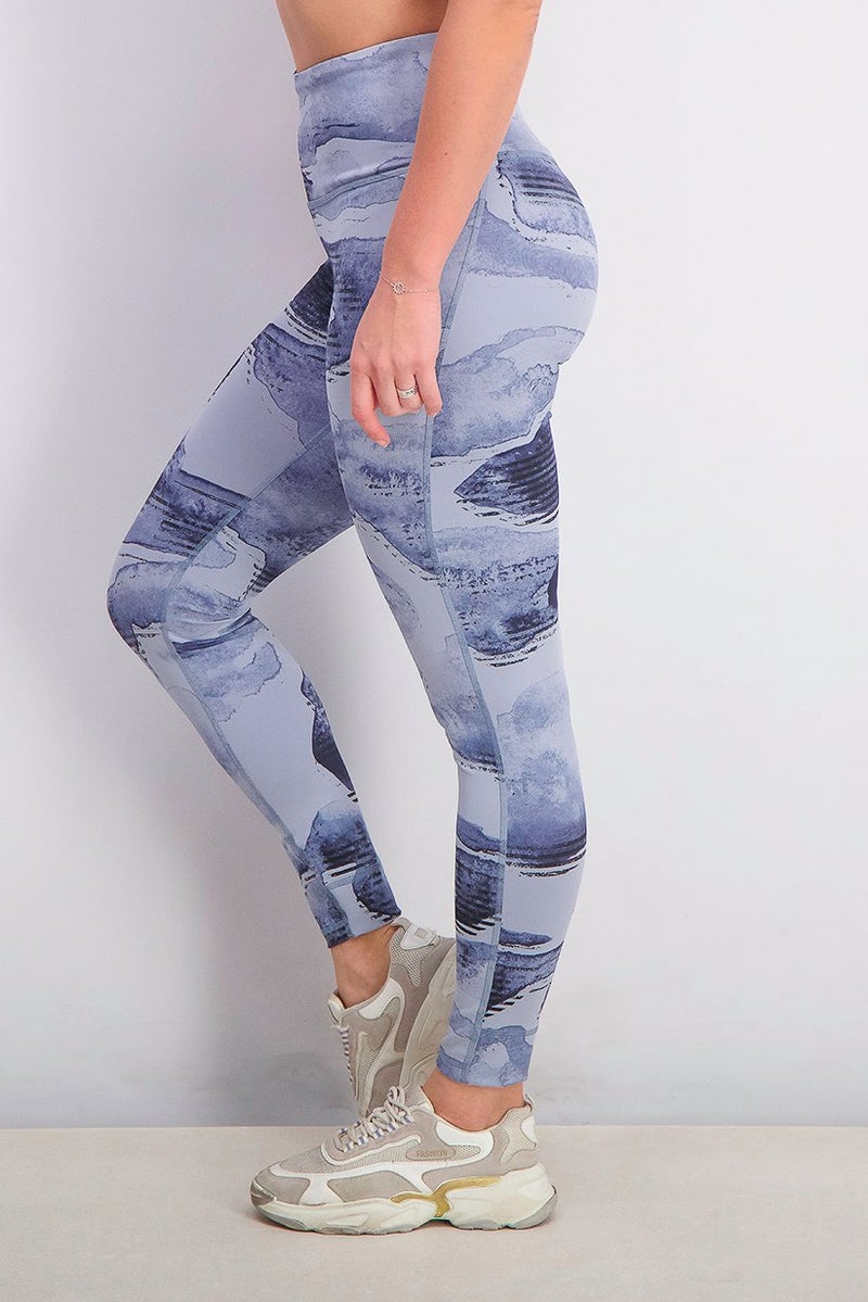 Reebok Women Sportswear Fit High Rise Training Leggings, Multicolor - Image 3