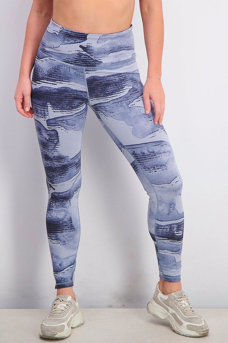 Reebok Women Sportswear Fit High Rise Training Leggings, Multicolor - Image 1