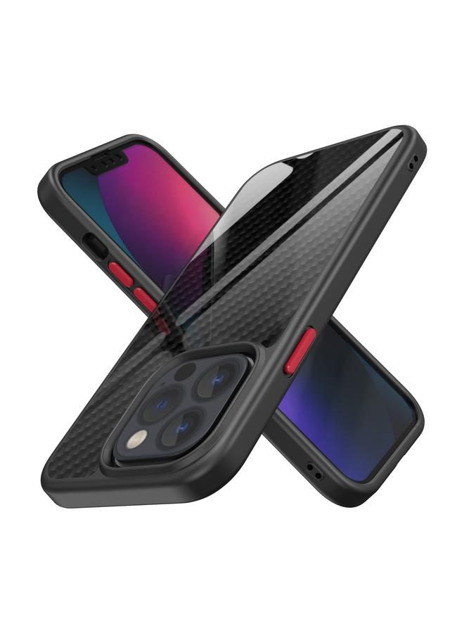 S-TOP Case For iPhone 13 Pro Max Real Carbon Fiber MagSafe Magnetic Phone Case - Image 2