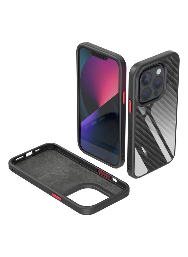 S-TOP Case For iPhone 13 Pro Max Real Carbon Fiber MagSafe Magnetic Phone Case - Image 4