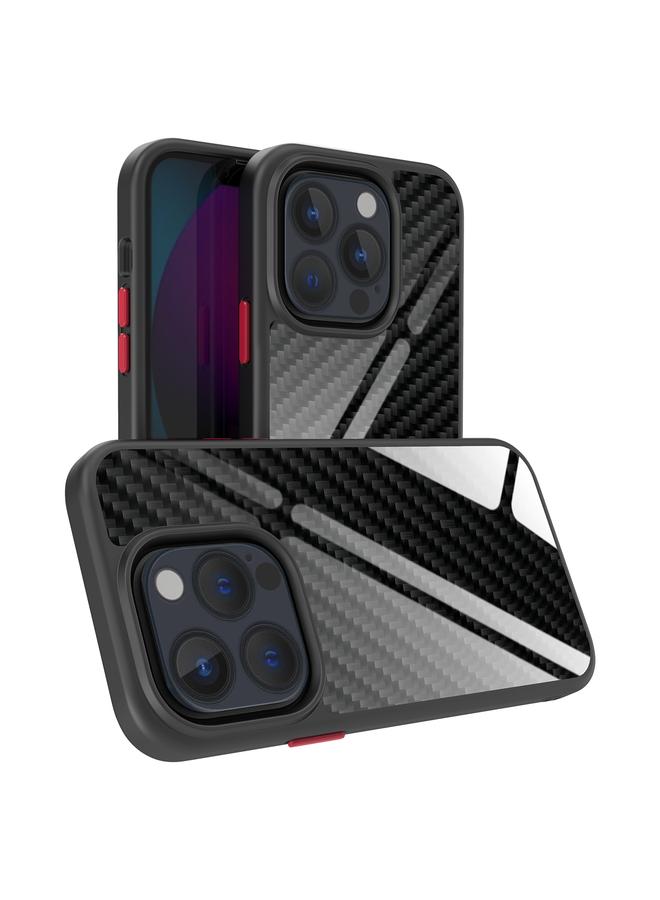 S-TOP Case For iPhone 13 Pro Max Real Carbon Fiber MagSafe Magnetic Phone Case - Image 1