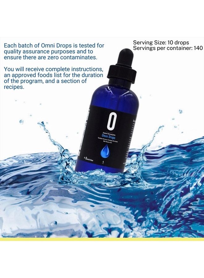 Omnitrition Omni Drop Program , Authentic Omnitrition - Basic Bundle Includes*** 4 oz Bottle Omni Drops with Vitamin B12 Program Guide, Samples and a Snapgate 10 Ft. Carabiner Tape Measure  - Image 2