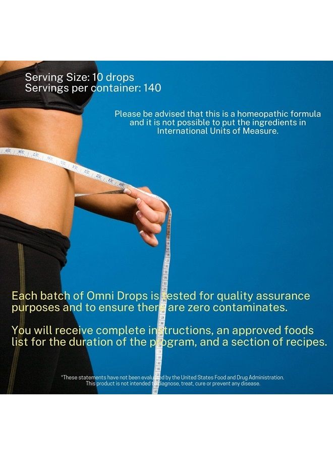 Omnitrition Omni Drop Program , Authentic Omnitrition - Basic Bundle Includes*** 4 oz Bottle Omni Drops with Vitamin B12 Program Guide, Samples and a Snapgate 10 Ft. Carabiner Tape Measure  - Image 5