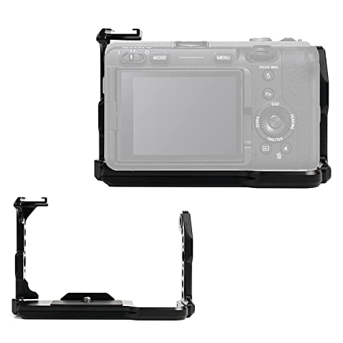 FUGASUN FX30 FX3 Camera Cage, FX3 FX30 Cage with Cold Shoe Port for Sony FX3 FX30 Camera Case Camera Rig Cold Shoe - Image 2