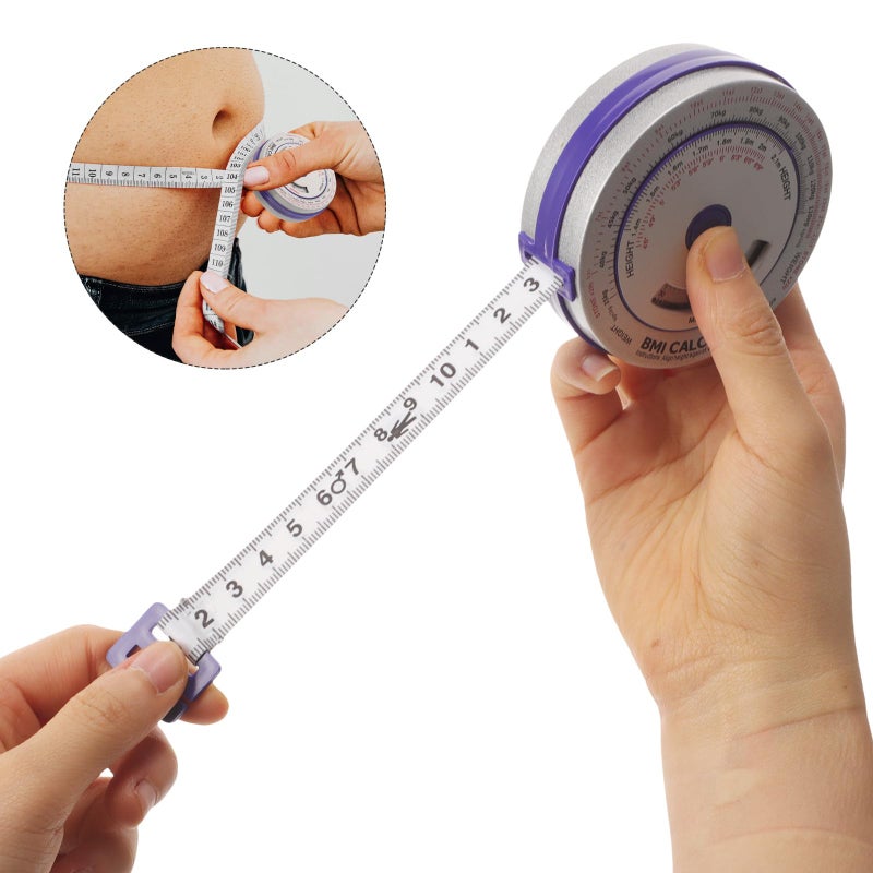 2M Aluminum Body Measuring Tape for Tailoring Fitness Sewing and Clothing Measurements - Image 5