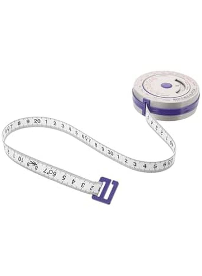2M Aluminum Body Measuring Tape for Tailoring Fitness Sewing and Clothing Measurements - Image 1