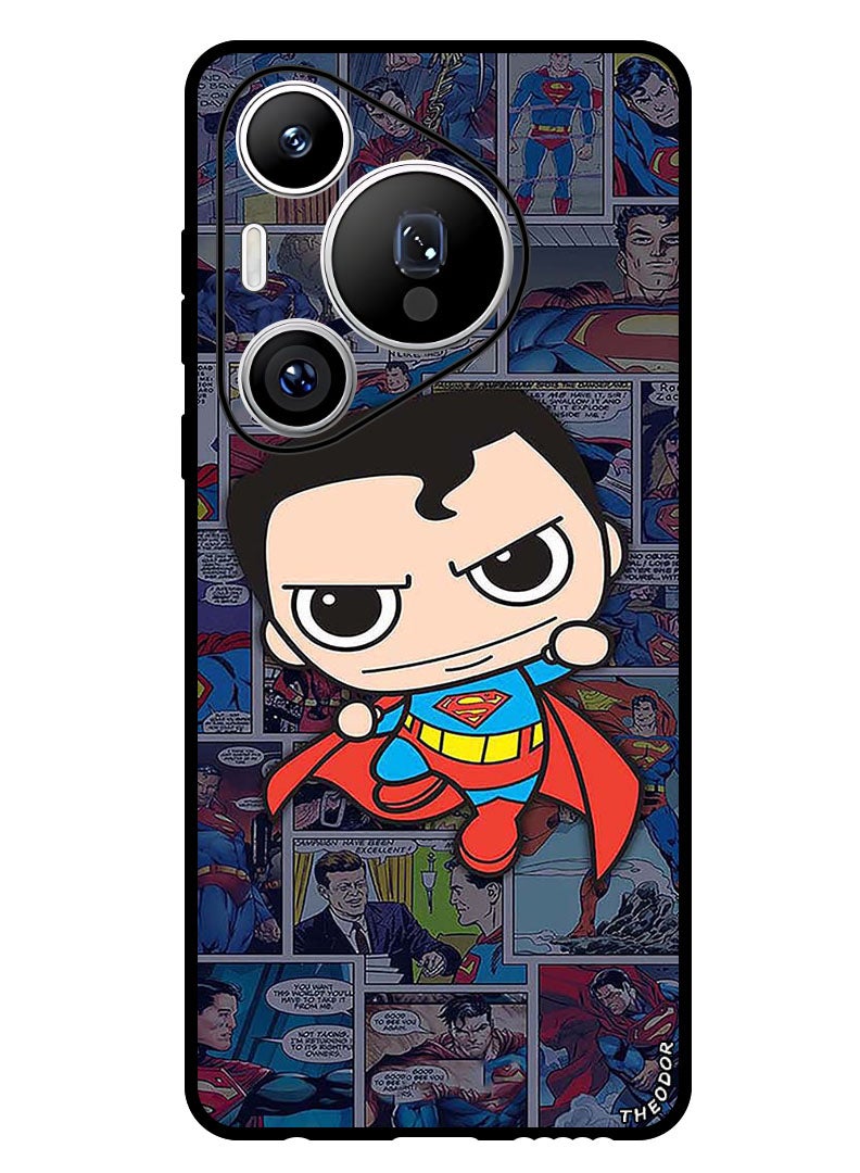 Theodor Protective Case Anti Scratch Shock Proof Bumper Cover For Huawei Pura 70 Pro Plus Supermam small - Image 1