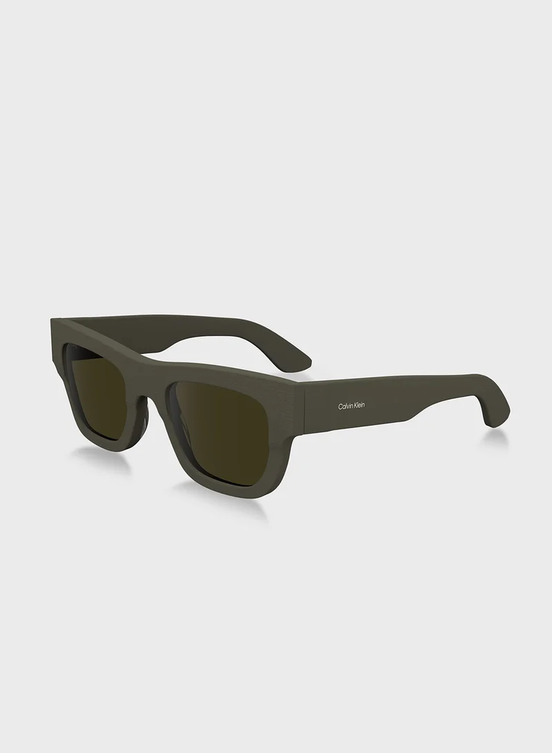 CALVIN KLEIN Modified Rectangle Sunglasses Ck24510S