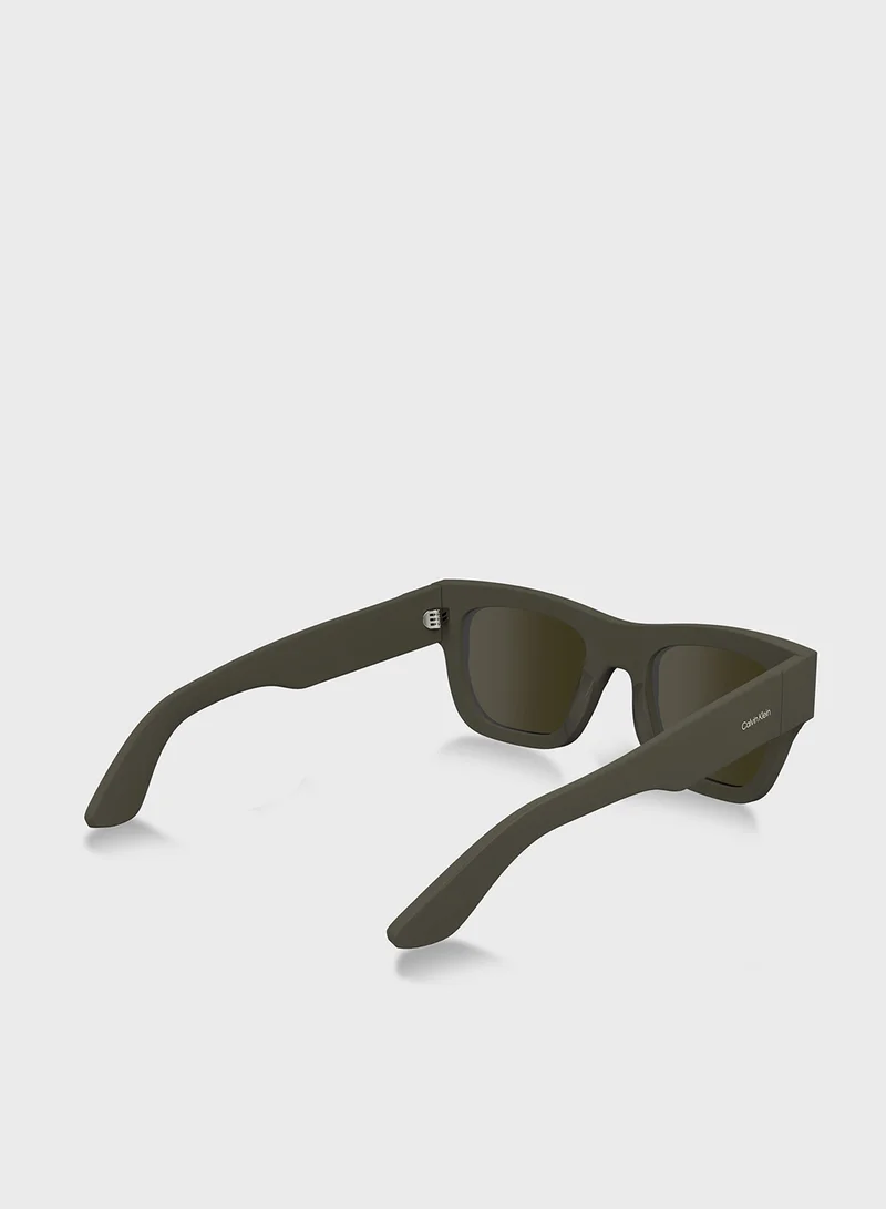 CALVIN KLEIN Modified Rectangle Sunglasses Ck24510S