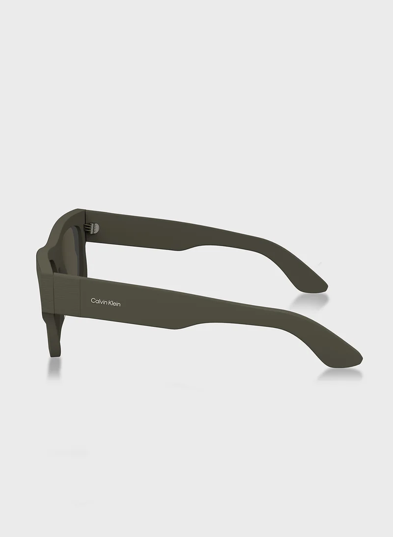 CALVIN KLEIN Modified Rectangle Sunglasses Ck24510S