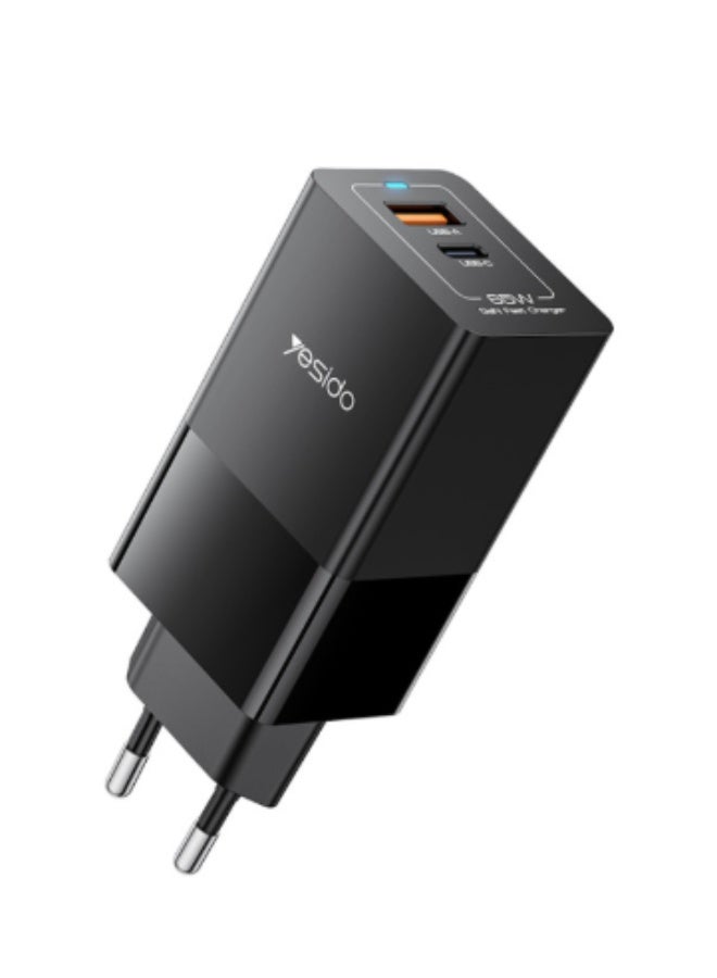 Yesido Yesido YC73 Usb type-c Dual Ports Pc Fireproof Ga European Specification Charger 65W Z80F0480ABAE3266C4DE2Z