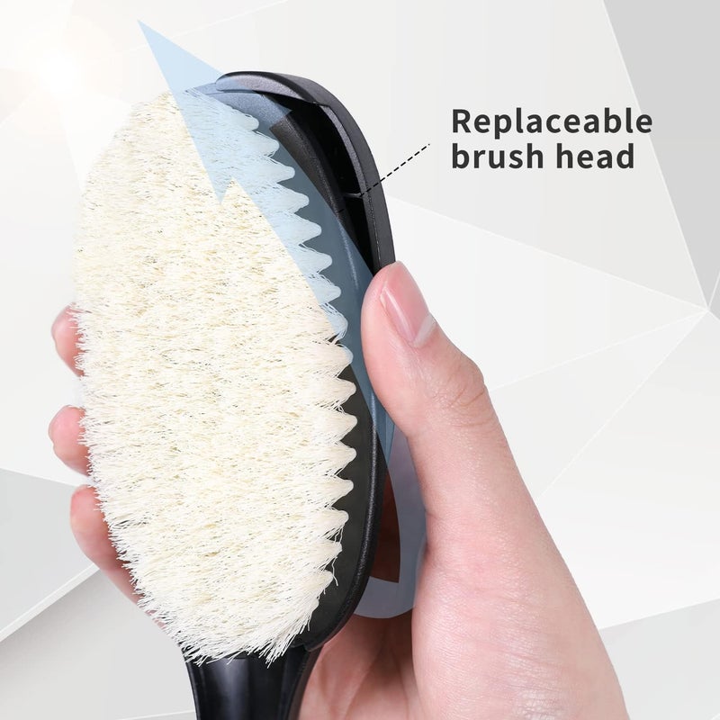EASACE 2 Set Replacement Body Brush Only for Adjustable Head Back Scrubber - Image 2