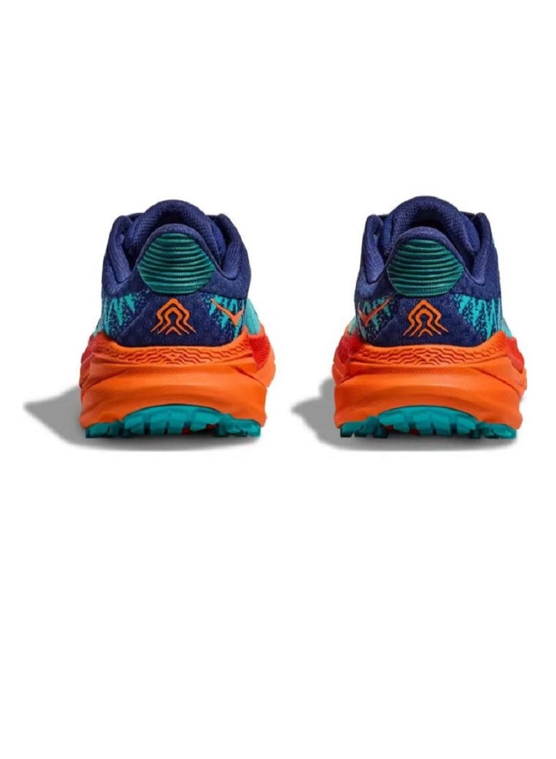 هوكا ون ون حذاء هوكا تشالنجر ATR 7 للجري في الهواء الطلق باللونين الفيروزي/البرتقالي - Image 4