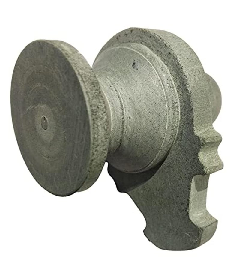 athizay Stone Shivling Statue Made up of Gorara Stone Handcrafted Shiva Lingam Available in Black and Grey in Different Sizes (12), Lord Shiva - Image 5