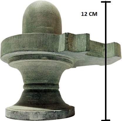 athizay Stone Shivling Statue Made up of Gorara Stone Handcrafted Shiva Lingam Available in Black and Grey in Different Sizes (12), Lord Shiva - Image 3