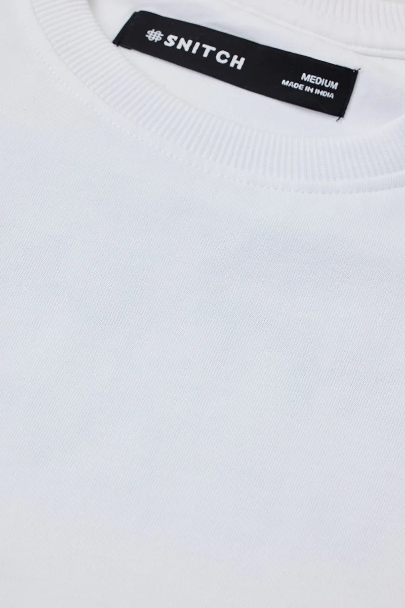 SNITCH  Oversized Printed Crew Neck T-Shirt for Men | Best Price UAE