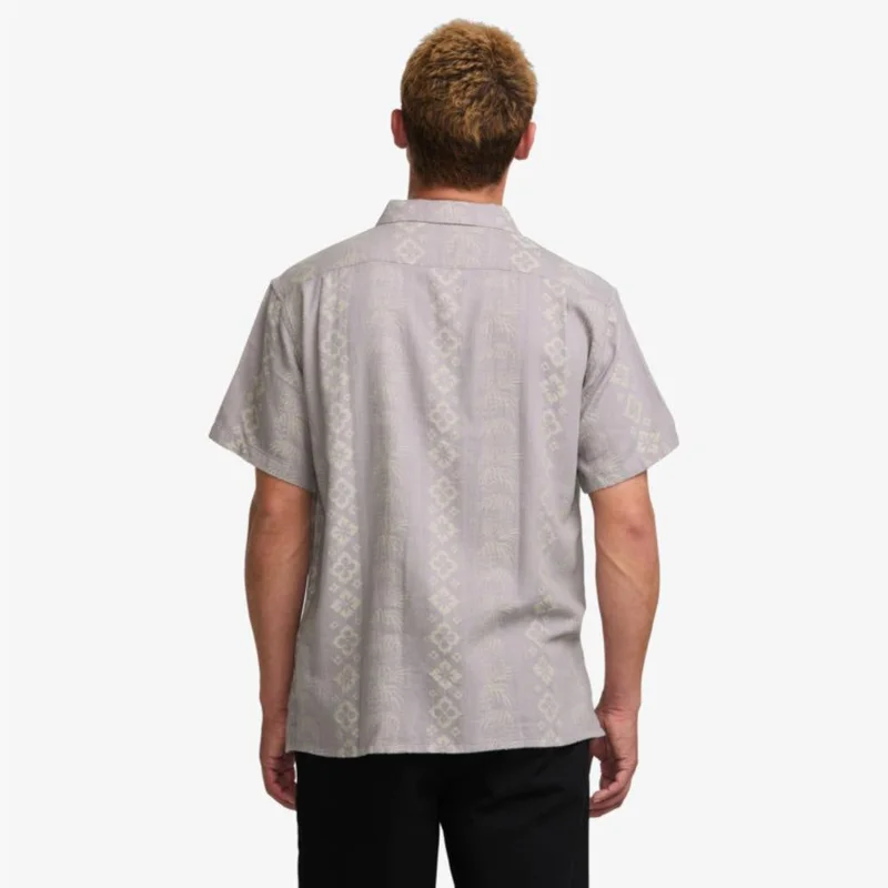 بيلابونج Sundays Jacquard Short Sleeve Shirt - Men