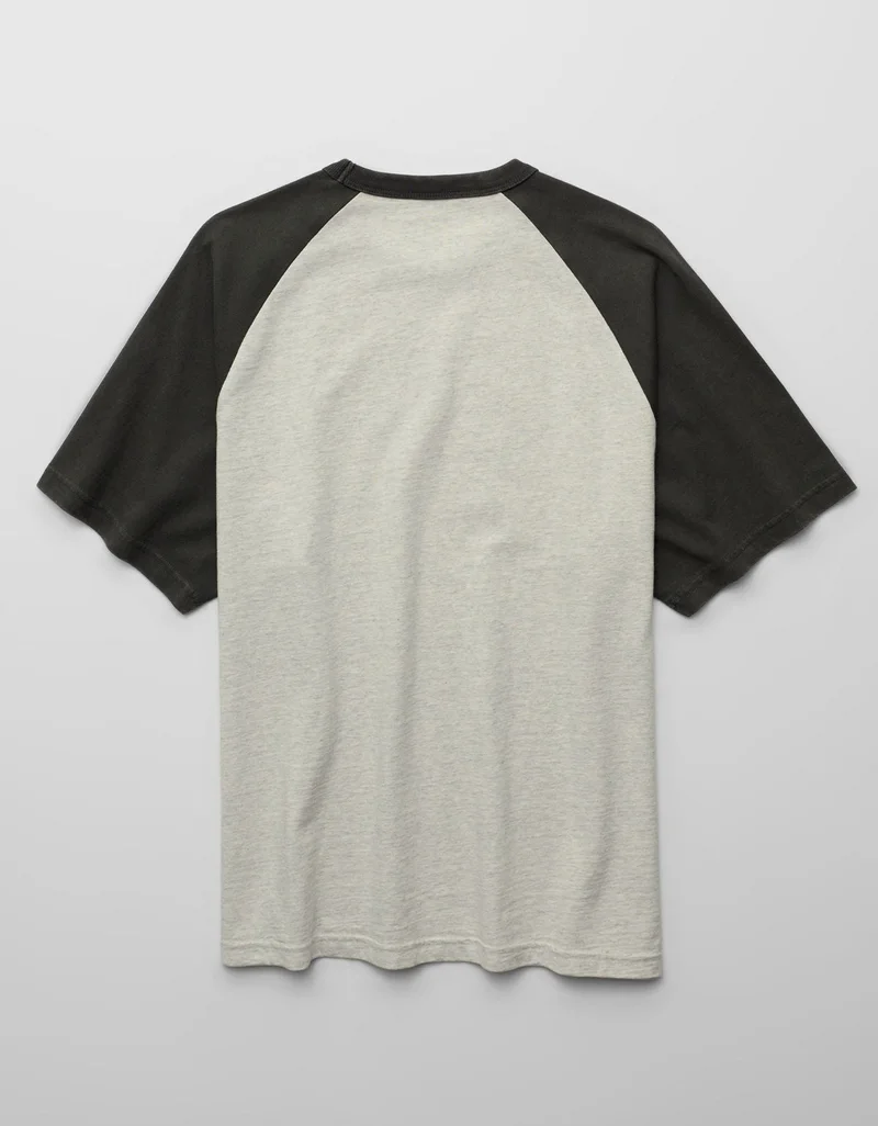 American Eagle  AE Relaxed Heavyweight Raglan T-Shirt for Men | Best Price UAE