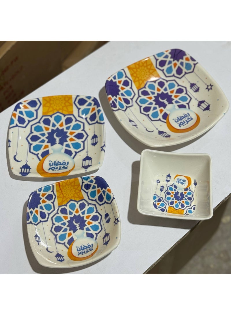Melamine dinner set 24 - Image 1