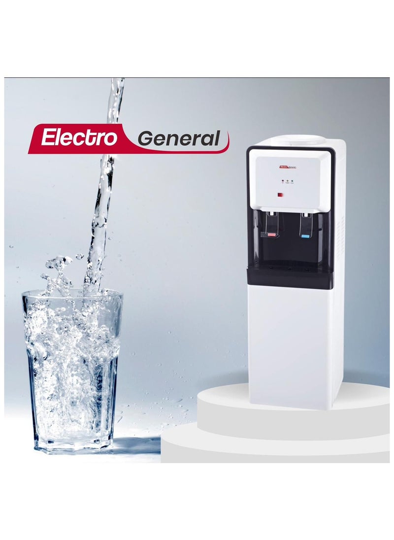Electro General - WATER DISPENSER WITH HOT & COLD FUNCTIONS – MODEL DN-MDS97 – HIGH PERFORMANCE WITH STAINLESS STEEL TANKS AND SILICONE PIPES - Image 1