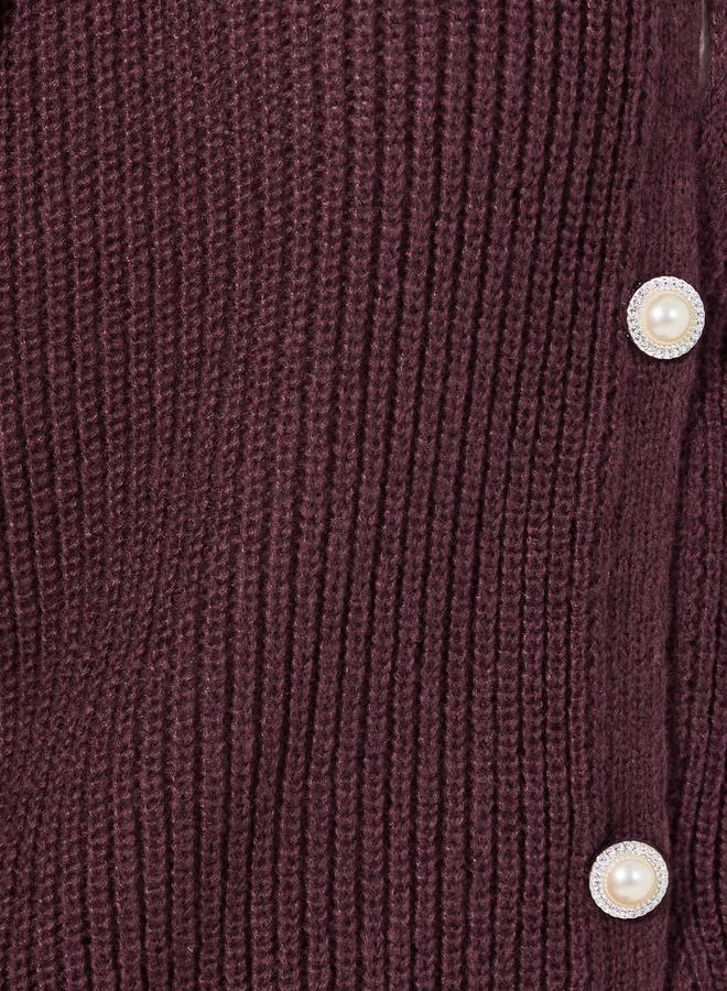 ستايلي كارديجان فضفاض بأزرار غلق - Image 4