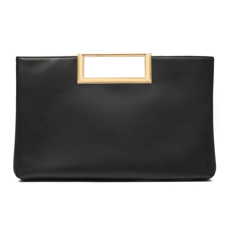 SWEETV SWEETV Clutch Purses for Women Evening/Formal, Fashion PU Leather Purse for Prom, Cocktail, and Wedding,Nina  - Image 1