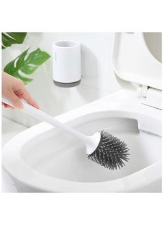 ecoco ecoco Silicone Toilet Brush Set and Durable Holder - 1 Piece  - Image 2