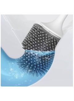 ecoco ecoco Silicone Toilet Brush Set and Durable Holder - 1 Piece  - Image 3