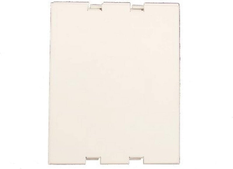 Leviton 47617-PLT Replacement snap-in plates for Recessed Entertainment Box, White