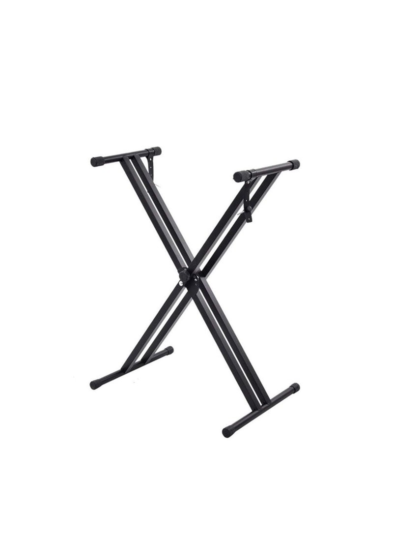 Generic - Piano Stand, X-Shaped Keyboard Stand, 7 Positions Adjustable Metal Keyboard Stand for Keyboard Instruments - Image 1