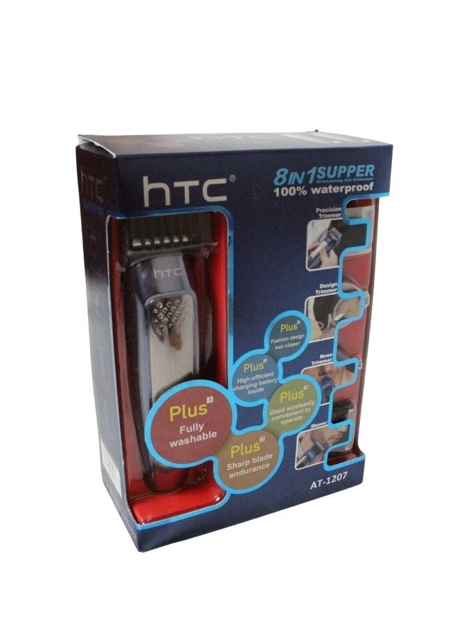 HTC 8 in 1 Waterproof Super Grooming Trimmer Kit - Image 4