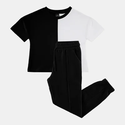 Sun and Sand Sports Kids' T-Shirt and Joggers Set