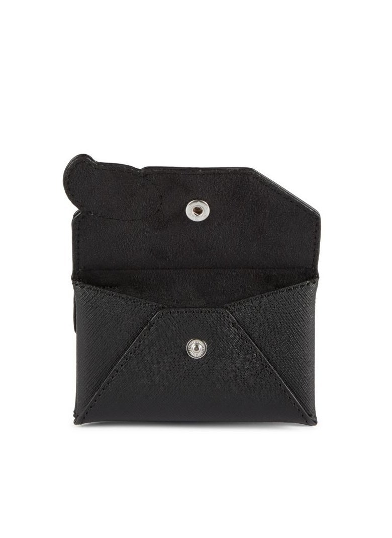 Karl Lagerfeld Paris - Karl Lagerfeld Faux Leather Cardholder-On Chain - Image 1