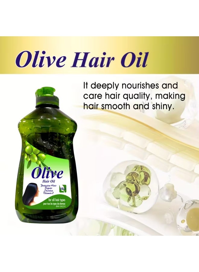 Olive Hair Oil 250 ml - Image 3