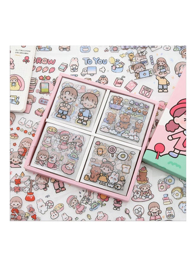 NIBEMINENT 100-pieces Waterproof Kids Sticker For Mug Tea Cup - Image 1