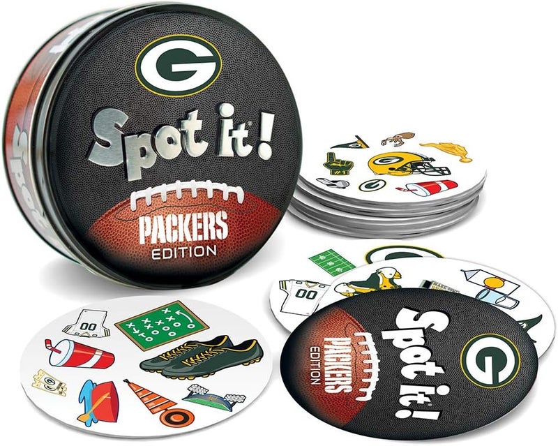 Master Pieces Game Day - NFL Green Bay Packers Spot It Game For Kids, Adults, and Family - Image 3