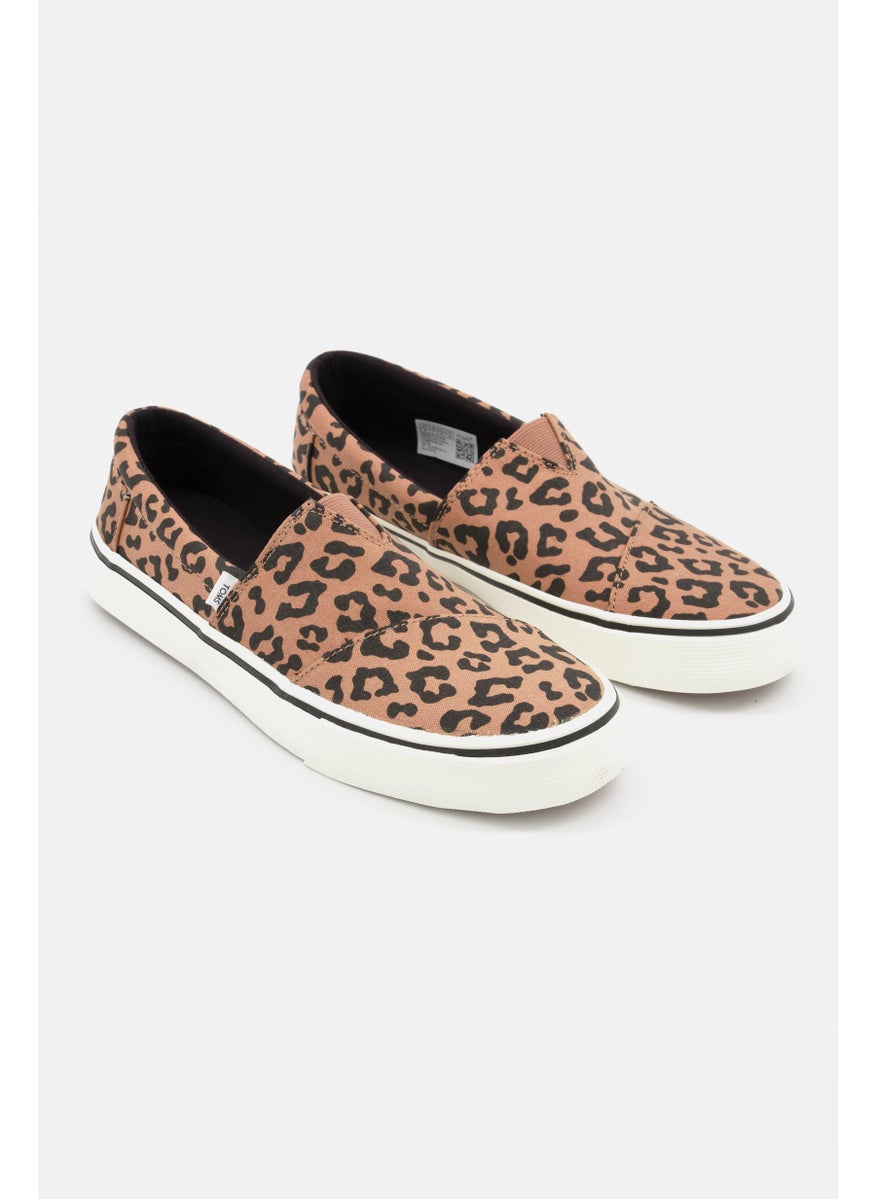 TOMS Women Alpargata Fenix Slip On Casual Shoes, Brown Combo  - Image 1