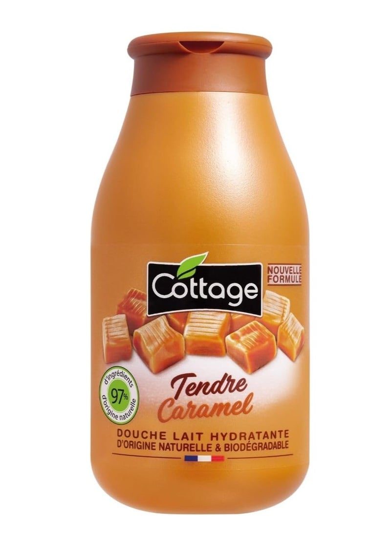 Cottage Moisturizing Shower Gel with Caramel, 250 ml