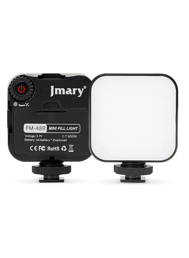 Jmary FM-48 Mini Portable Video Fill Light Black - Image 1