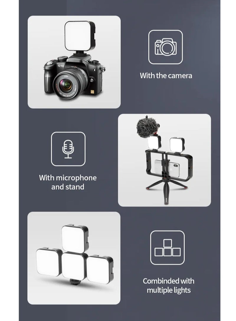 Jmary FM-48 Mini Portable Video Fill Light Black - Image 4