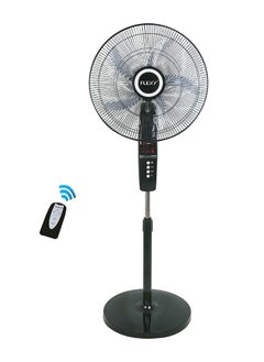 18 Inch Stand Fan With Remote Control And Timer | Pedestal Floor Cooling Fan For Home And Outdoor Use | 5 Leaf 3 Speed Powerful Electric Tower Fan