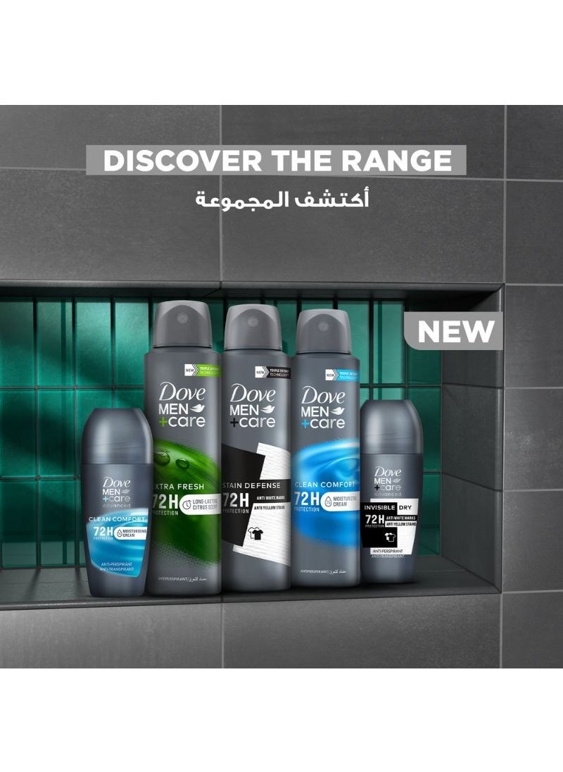 مزيل عرق متطور مضاد للتعرق غير مرئي وجاف