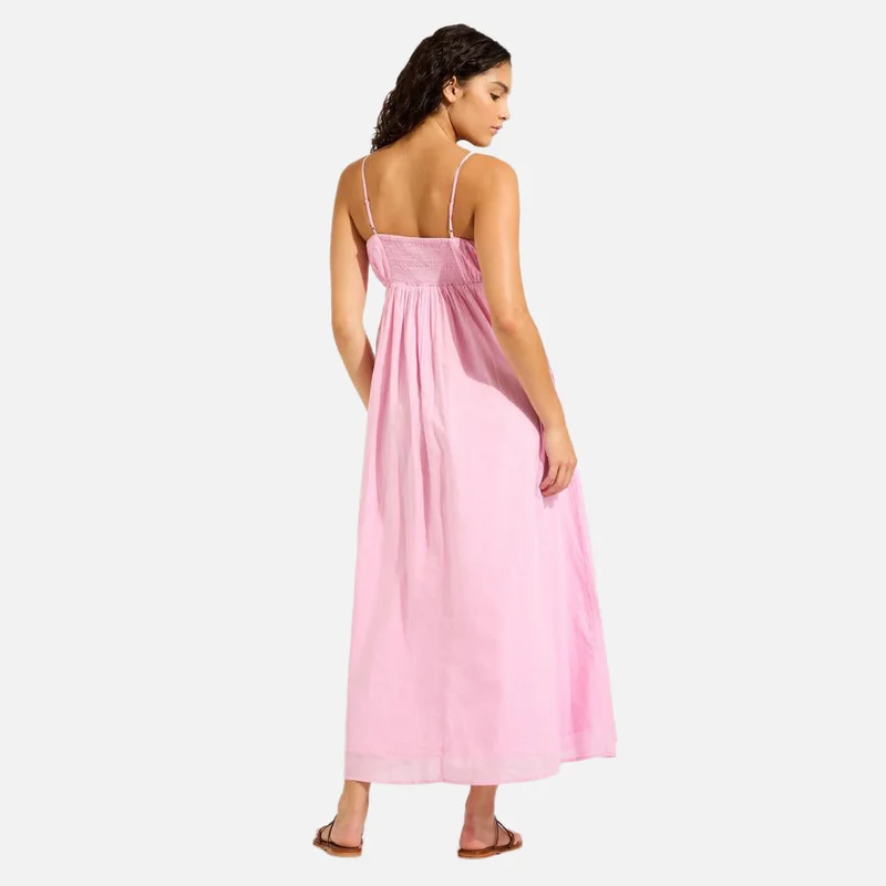 SEAFOLLY Piped Maxi Dress