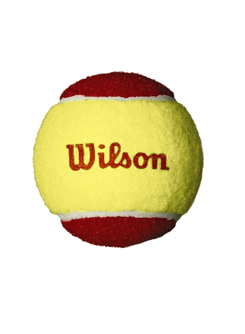 Wilson Starter Yellow/ Red Tennis Balls For Junior - 3 Ball Pack