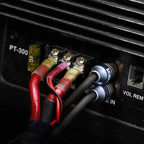 Ginsco 250Pcs Waterproof Heat Shrink Wire Connectors Kit Marine Automotive Electrical Connectors Crimp Terminal Set for Electrical Wiring Fork Spade Ring Butt Connector Assortment - Image 3