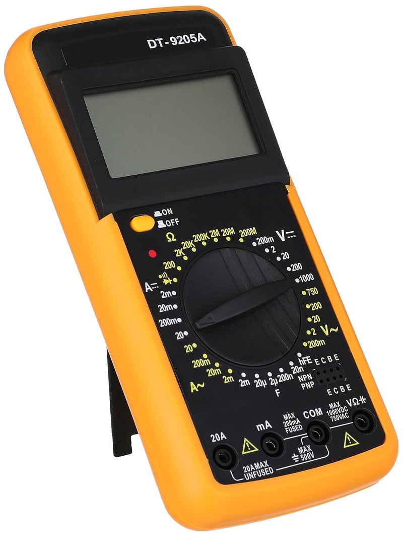 DT9205A Digital Ohm Test Meter Voltmeter Ammeter Multimeter Measure Meter