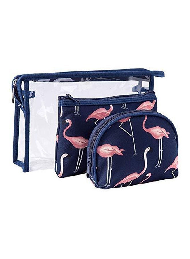 نيبمينينت Casual Cosmetic Toiletry Bag Printed For Women Multicolour